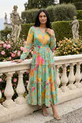 Teal Appeal Maxi Dress